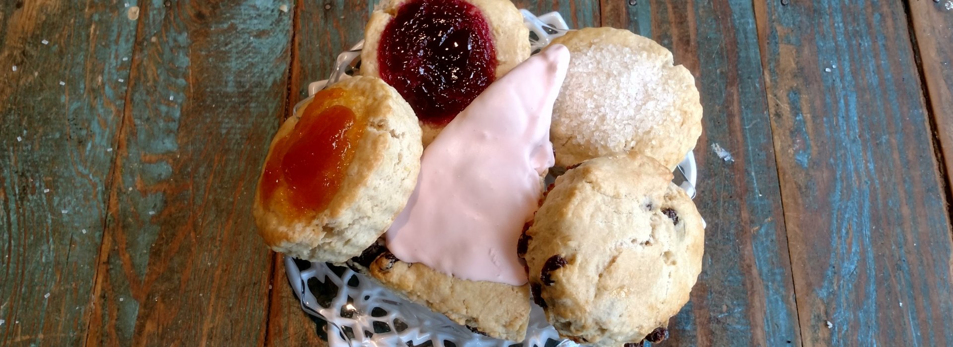 raspberry scones